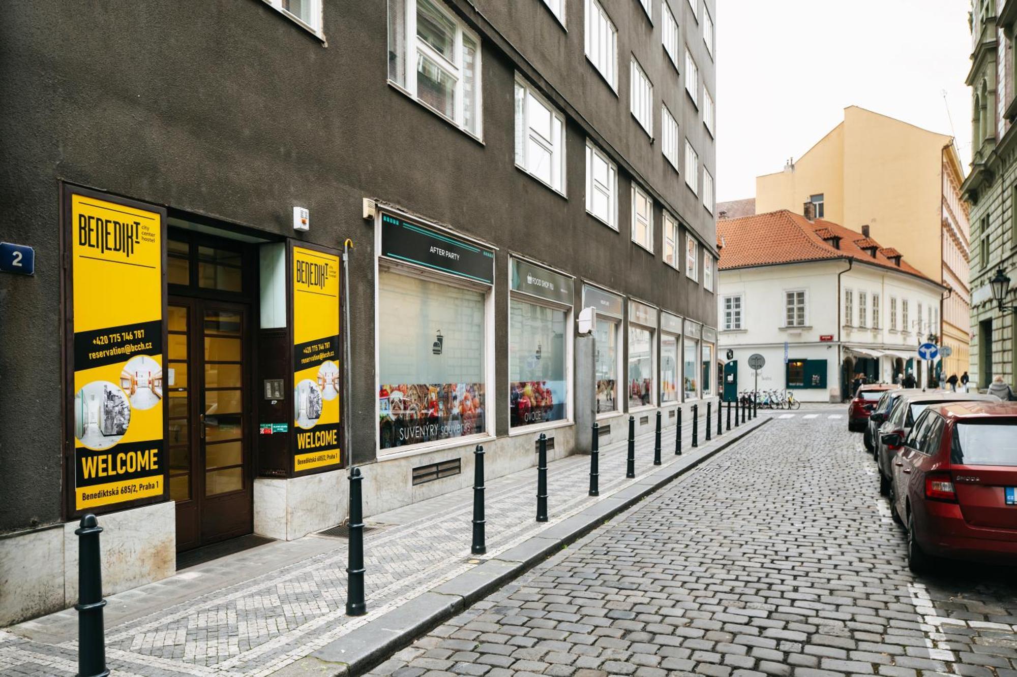 פראג Benedikt City Center Hostel מראה חיצוני תמונה